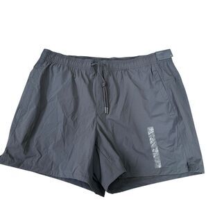 VRST Men's 5 Inch Everyday Woven Nylon Shorts- graphic charcoal sz XL NWT